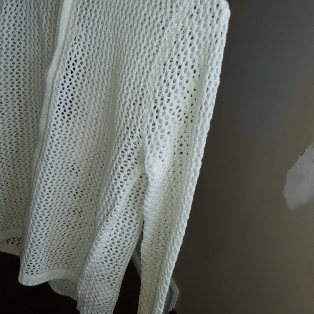 💢SOLD💢Streetwear Society Open Knit Zipped up Hoodie - Picture 12 of 13